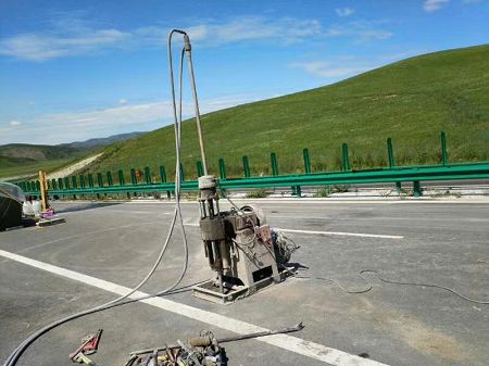 望花公路地基基础注浆加固
